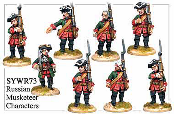 SYWR073 Russian Musketeers Characters