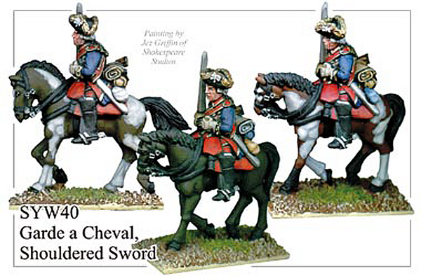 SYWR040 Russian Garde a Cheval with Shouldered Sword