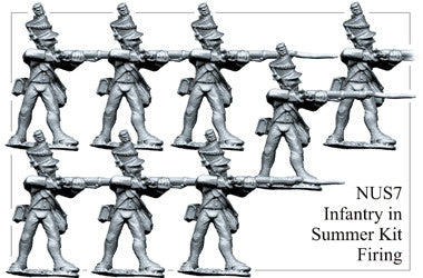 NUS007 Infantry in Summer Kit Firing