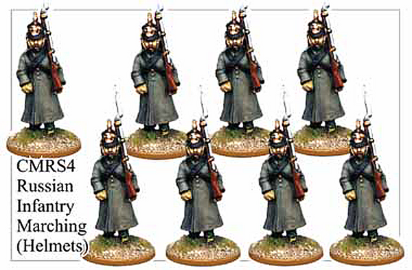 CMRS004 Infantry in Greatcoat and Helmet Marching