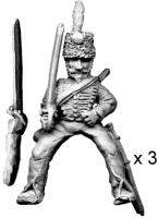 FPF039 French Hussars in Bearskins