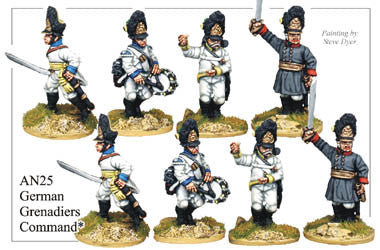 AN025 German Grenadiers 1805-15 Command