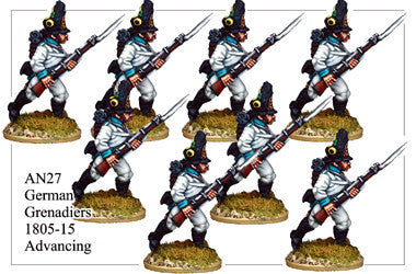 AN027 German Grenadiers 1805-15 Advancing