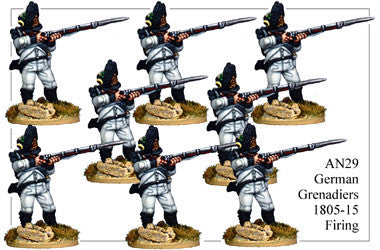 AN029 German Grenadiers 1805-15 Firing