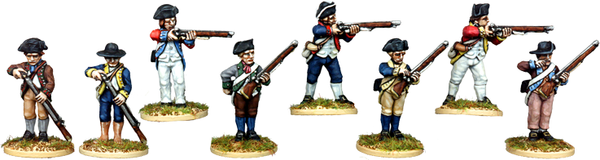 AWI023 - Uniformed Militia Firing Line