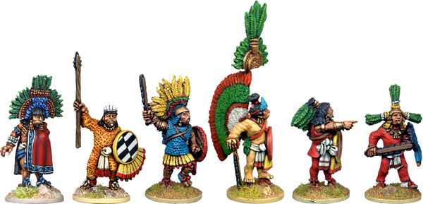 AZ011 - Emperor Moctezuma and Chieftains