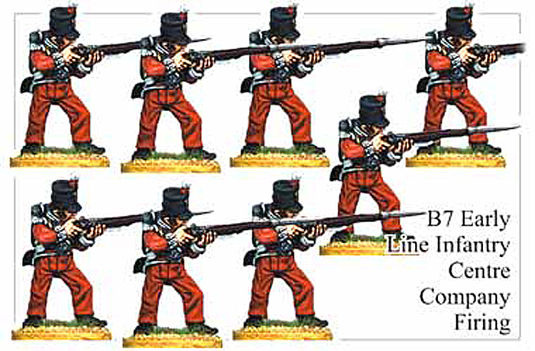 B007 Early Line Infantry Centre Company Firing
