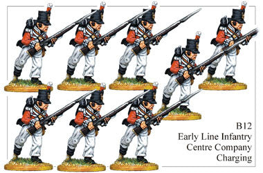 B012 Early Line Infantry Centre Company Charging