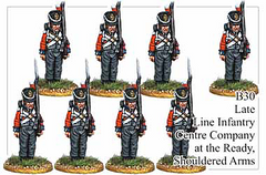 B030  Late Line Infantry Centre Company Shouldered Arms