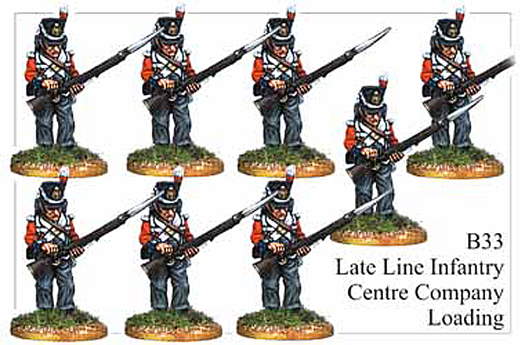 B033  Late Line Infantry Centre Company Loading