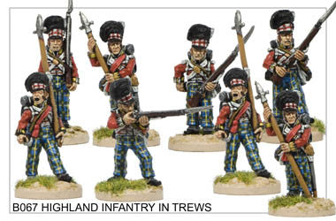 B067 Highlander Centre Company in Trews Command