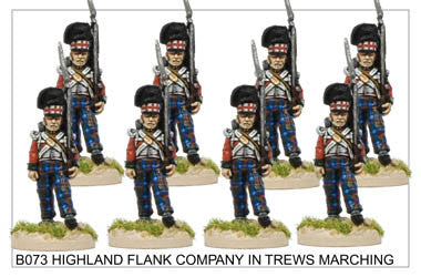 B073 Highlander Flank Company in Trews Marching