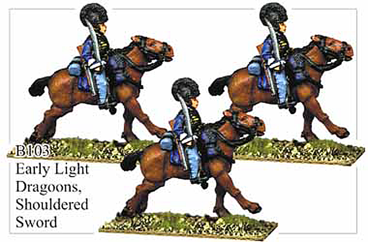 B103 Early Light Dragoons Shouldered Sword