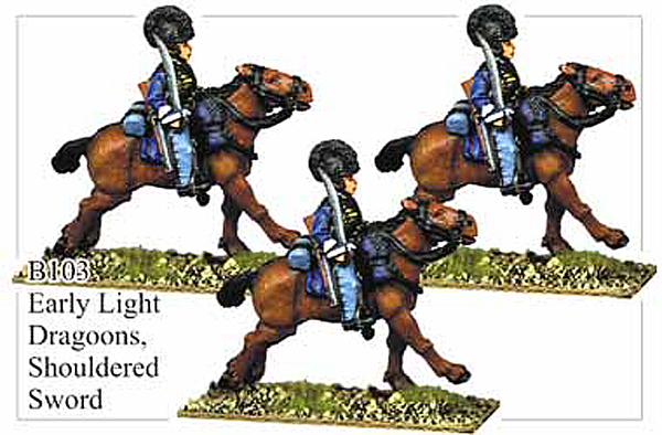 B103 Early Light Dragoons Shouldered Sword