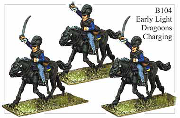 B104 Early Light Dragoons Charging