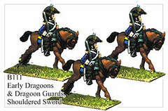 B111 Early Dragoons or Dragoon Guards Shouldered Sword
