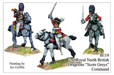B119 2nd Royal North British Dragoons "Scots Greys" Charging