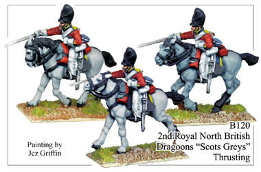 B120 2nd Royal North British Dragoons "Scots Greys" Thrusting