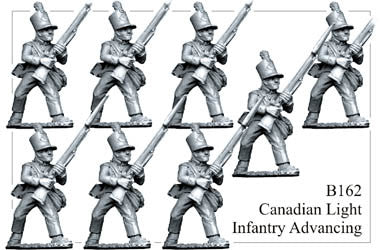 B162 Canadian Light Infantry Advancing