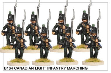 B164 Canadian Light Infantry Marching