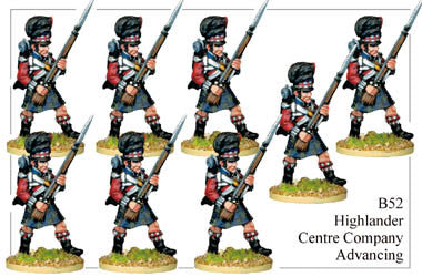 B052 Highlander Centre Company Advancing