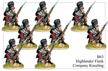 B063 Highlander Flank Company Highlander Flank Company Kneeling