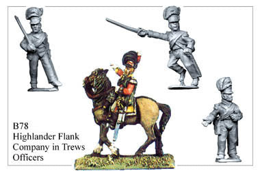 B078 Highlander Flank Company in Trews Officers