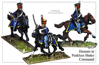 B093 Hussars in Peakless Shako Command