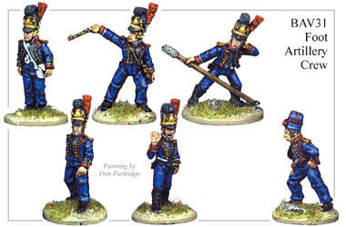 BAV031 Foot Artillery Crew