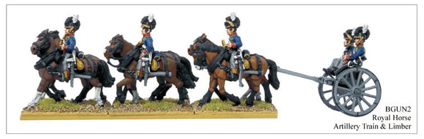 BG002 Royal Horse Artillery Train and Limber