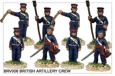 BRV006 British Artillery Crew