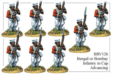 BRV126 Bengal or Bombay Infantry Advancing