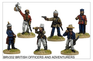 BRV202 British Officers and Adventurers