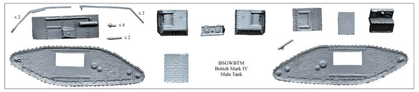 BSGWBTM - British Mark IV Male Tank