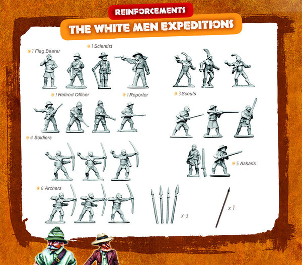 CONGO Box Set 6 - The White Men Expeditions REINFORCEMENTS