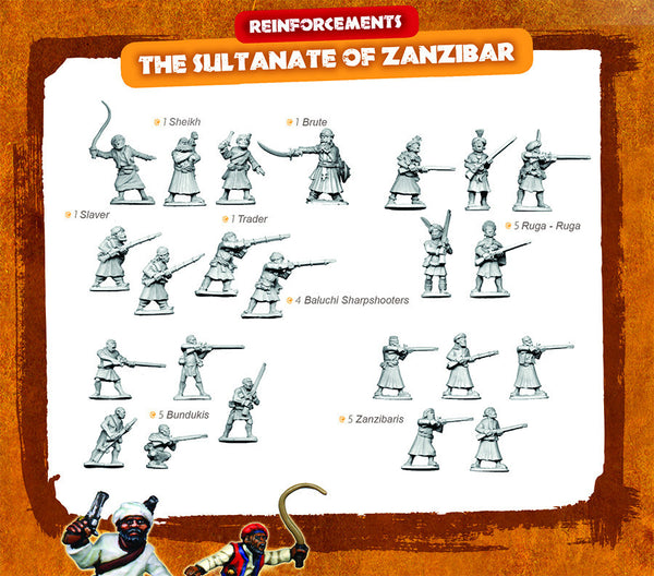 CONGO Box Set 7 - The Sultanate of Zanzibar REINFORCEMENTS