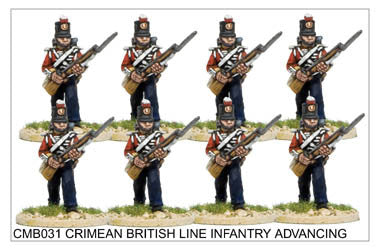 CMB031 Line Infantry Advancing