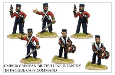 CMB038 Line Infantry in Fatigue Caps Command
