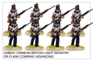 CMB041 Light Infantry or Flank Company Advancing