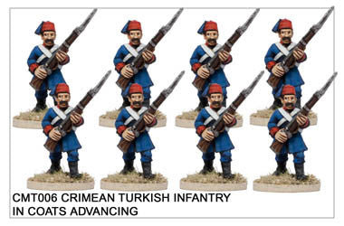 CMT006 Turkish Infantry Advancing
