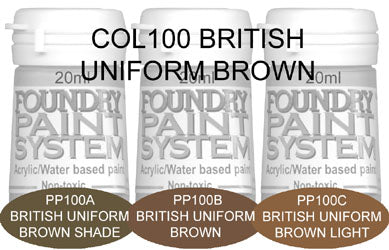 COL100 - British Uniform Brown