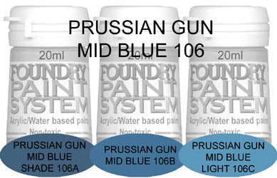 COL106 - Prussian Gun Mid Blue