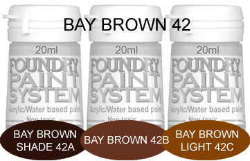COL042 Bay Brown Wargames Foundry col042-bay-brown-wargames-foundry