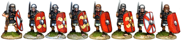 CR024 - Gallic Legionaries Advancing with Gladius
