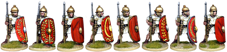 CR031 - Unarmoured Legionaries at the Ready, No Crest