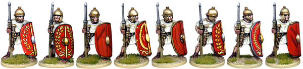 CR031 - Unarmoured Legionaries at the Ready, No Crest