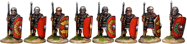 CR034 - Armoured Legionaries at the Ready, No Crest