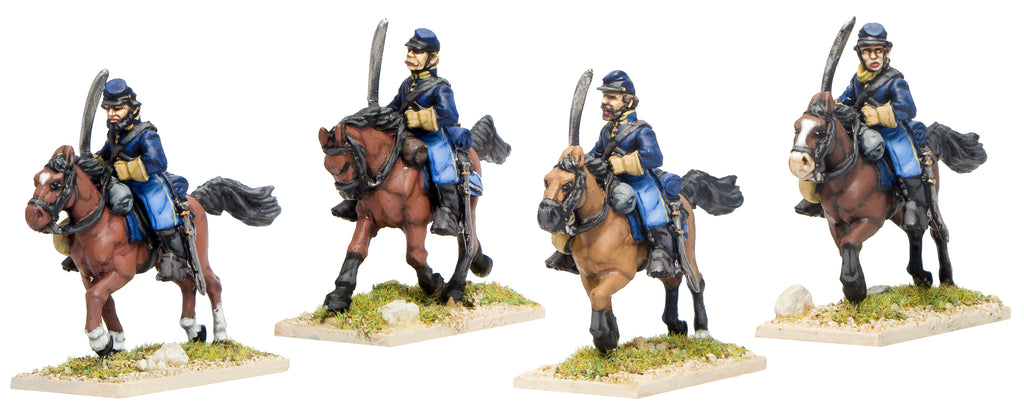 CWC002A Cavalry Troopers, Drawn Swords – Wargames Foundry