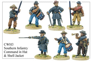 CWH003 Infantry in Hats and Shell Jackets Southern Command 1