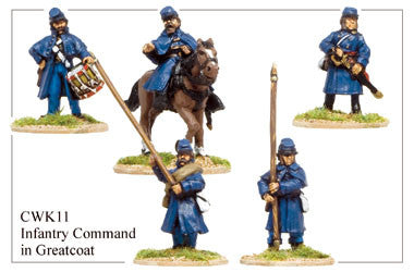 CWK011 Infantry in Kepi and Greatcoat Command